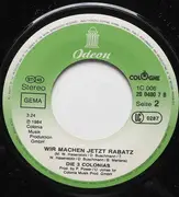 7inch Vinyl Single - Die 3 Colonias - In Afrika Ist Muttertag