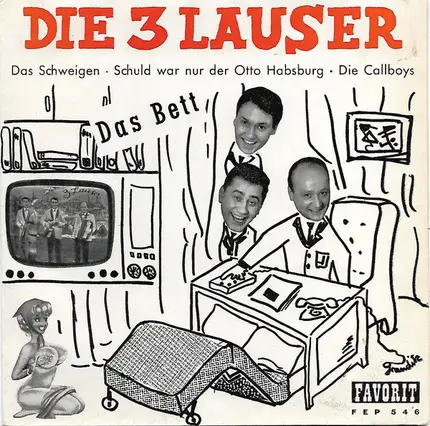 Die 3 Lauser - Das Bett