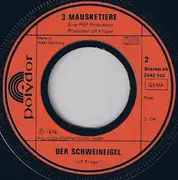 7inch Vinyl Single - Die 3 Mausketiere - Drei Chinesen (Mit'm Kontrabass)