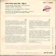 7inch Vinyl Single - Die Böhmische Blasmusik, Wenzel Prohaska , Werner Böhm Und Seine Lustige Dorfmusik , Otto Kermbach - Immer Lustig, Immer Froh - Folge II