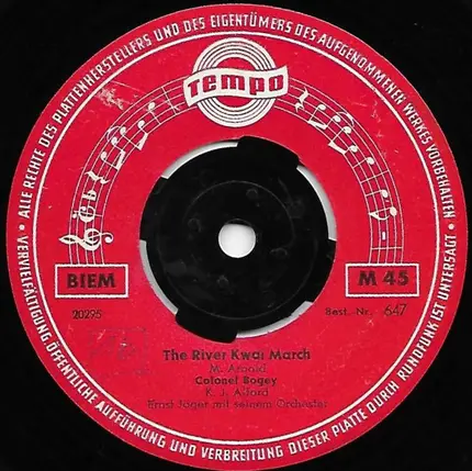 Die Belcantos - Liechtensteiner Polka / The River Kwai March (Coloney Bogey)