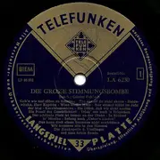 10'' - Die Blaskapelle Sepp Vierlinger - Die Große Stimmungsbombe - Mono