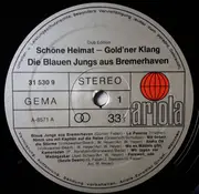 Double LP - Die Blauen Jungs Aus Bremerhaven - Schöne Heimat - Gold'ner Klang