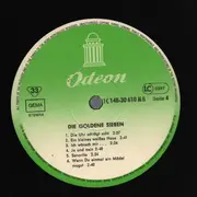 Double LP - Die Goldene Sieben - Die Goldene 7 - Tanzmusik der 30er Jahre