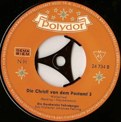 Die Geschwister Fahrnberger - Ein Herz Mit Einer Jahreszahl / Die Christl Von Dem Postamt 3