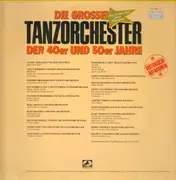 Double LP - Die Grossen Tanzorchester - Der 40er und 50er Jahre - Mono