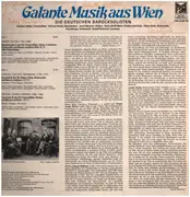 LP - Die Deutschen Barocksolisten - Galante Musik aus Wien - Signed