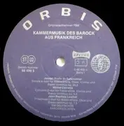 LP - Die Deutschen Barocksolisten - Kammermusik des Barock aus Frankreich