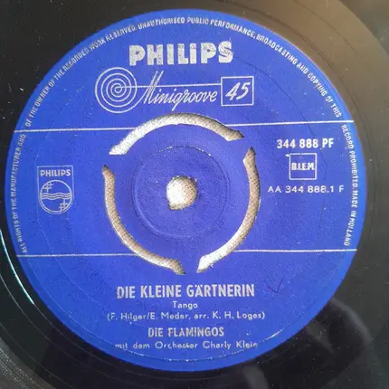 Die Flamingos - Die Kleine Gärtnerin / Kleiner Zigeunerjunge
