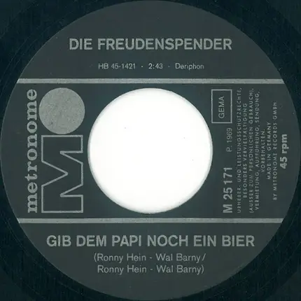 Die Freudenspender - Wenn Die Feuerwehr Mit Bier Spritzt