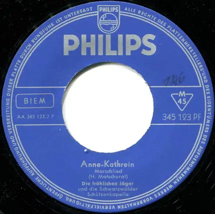 Die Fröhlichen Jäger - Eva-Marie / Anne-Kathrein