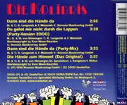 CD Single - Die Kolibris - Dann Sind Die Hände Da
