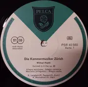 LP - Michael Haydn / Hermann Goetz - Die Kammermusiker Zürich