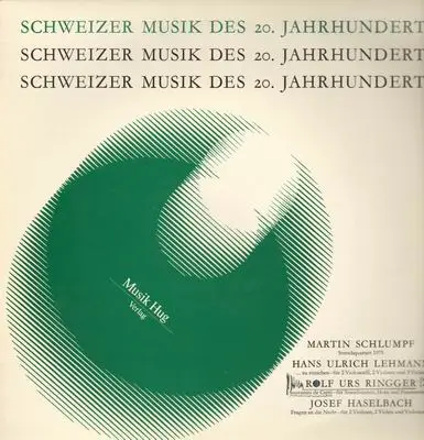 Die Kammermusiker Zürich - Schweizer Musik des 20.Jhds.,, M.Schlumpff, H.U.Lehmann, R.U. Ringger, J. Haselbach