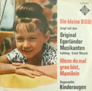 Die Kleine Biggi singt mit den Ernst Mosch Und Seine Original Egerländer Musikanten - Wenn Du Mal Grau Bist, Mamilein