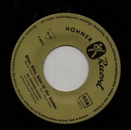 Die Hohner- Solisten - Blau, blau, blau ist der Enzian