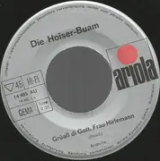 7inch Vinyl Single - Die Hoiser Buam - Grüaß Di Gott, Frau Hirlemann