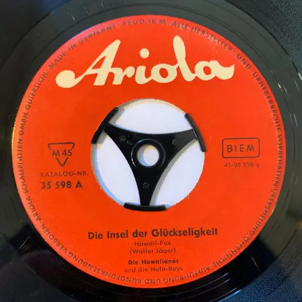 Die Hawaiianos - Blaue Jungs Und Blonde Mädchen