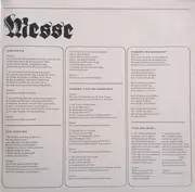 LP - Die Harthauser Dirndl , Der Münchener Viergesang , Die Ottobrunner Buam - Bayerische Messe - Gatefold