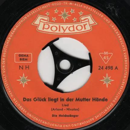 Die Heidesänger - Das Glück Liegt In Der Mutter Hände