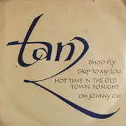 7inch Vinyl Single - Die Hinkey Dinkey's - Shoo Fly / Skip To My Lou / Hot Time In The Old Town Tonight / Oh Johnny Oh - Blue Cover Text