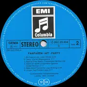 LP - Die Original Eschweiler Fanfaren-Trompeter - Fanfaren Hit-Party