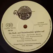 LP - Die Original Hoch- Und Deutschmeister , Julius Herrmann - Die Hoch- und Deutschmeister spielen auf