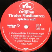 LP - Die Original Tiroler Musikanten - Original Tiroler Musikanten Spielen Auf!