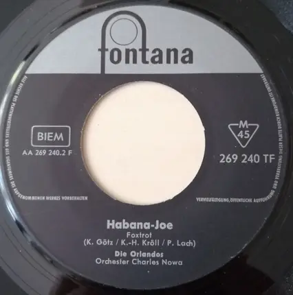 Die Orlandos - Eines Tages Geht Die Tür Auf / Habana-Joe