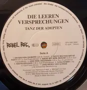 LP - Die Leeren Versprechungen - Tanz Der Adepten