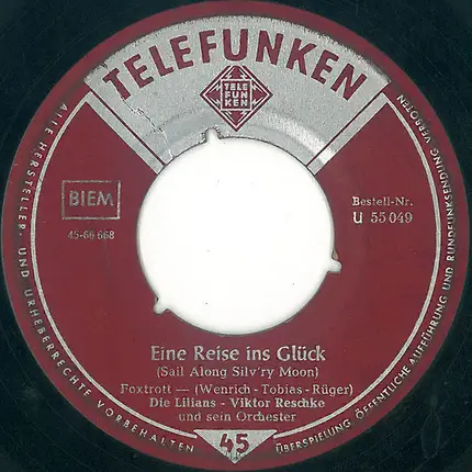 Die Lilians / Tony Weller Und Die Serenaders / Viktor Reschke Und Sein Orchester - Eine Reise Ins Glück / Terry