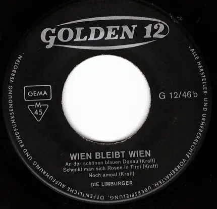 Die Limburger - Wien bleibt Wien