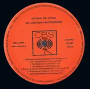 LP - Die Lustigen Hinterberger - Droben Am Stoan