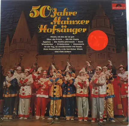 Die Mainzer Hofsänger - 50 Jahre Mainzer Hofsänger