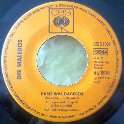 Die Maledos - Mein Lieber Herr Gesangverein