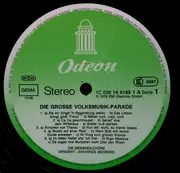LP - Die Menskes-Chöre - Die Grosse Volksmusik-Parade
