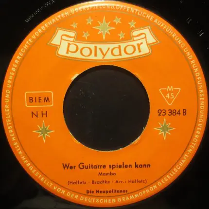 Die Neapolitanos - Beim Tarragonawein (Bi-ri-bum-ba Sa-sa-sa)