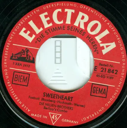 Die Nilsen Brothers - Sweetheart