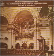 Bach / Grabner / Reger / Fritz Heitmann - Fritz heitmann spielt Werke von Bach, Reger und Grabner