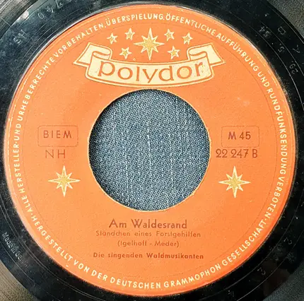 Die Singenden Waldmusikanten - Nur Ein Jäger Allein
