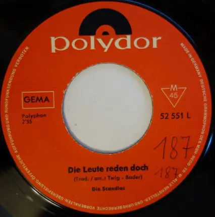 Die Skandias - Die Leute Reden Doch