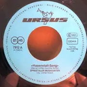 7inch Vinyl Single - Die Spreetaler Musikanten - Hasenstall-Song / Berliner Schwoof Im Hinterhof