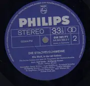LP - Die Stachelschweine - Die Welt, in der wir beben
