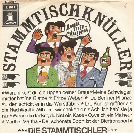 Die Stammtischler - Stammtischknüller Zum Mitsingen
