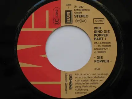 Die Popper - Wir Sind Die Popper