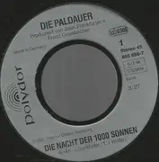 7inch Vinyl Single - Die Paldauer - Die Nacht Der 1000 Sonnen