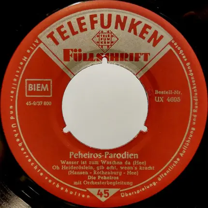 Die Peheiros - Peheiros Parodien