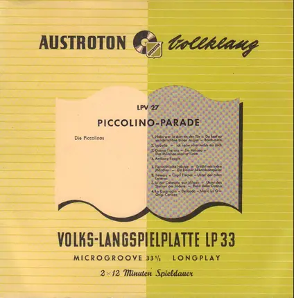 Die Piccolinos - Akkordeon-Serenade