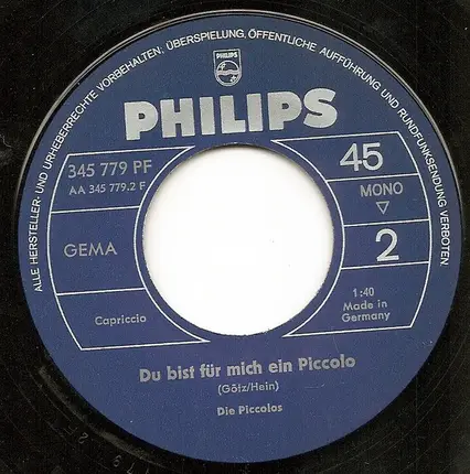Die Piccolos - Bäh-Bäh, Bäh-Bäh