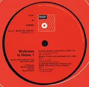 LP - Die Rosy Singers , Orchester Günther Gürsch - Weltreise In Noten 1 (Unterm Sternenbanner Und Dem Union Jack)